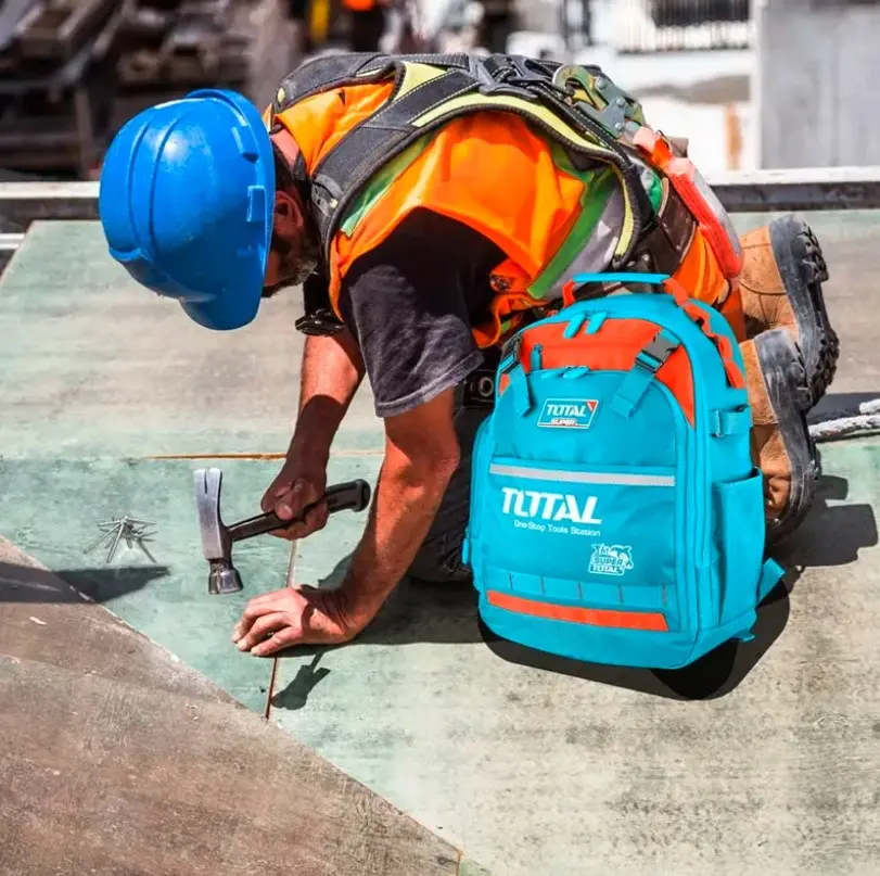 Rucsac pentru scule Total THBP02025 (Blue/Red)