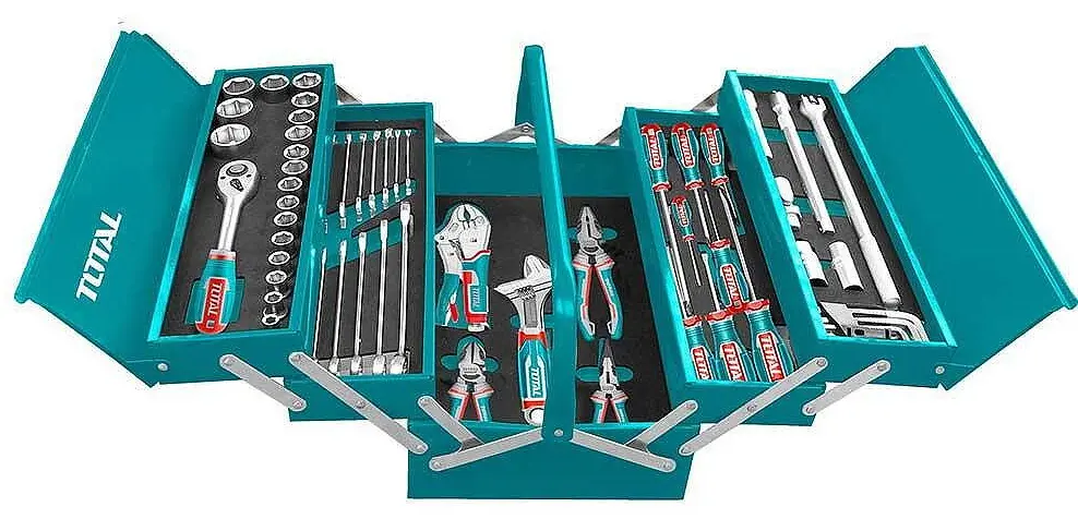 Cutie pentru scule Total THT10702 (Blue)