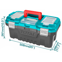 Cutie pentru scule Total TPBX0202 (Blue/Black) Thumb