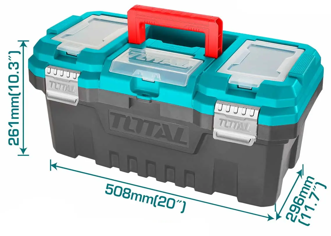 Cutie pentru scule Total TPBX0202 (Blue/Black)