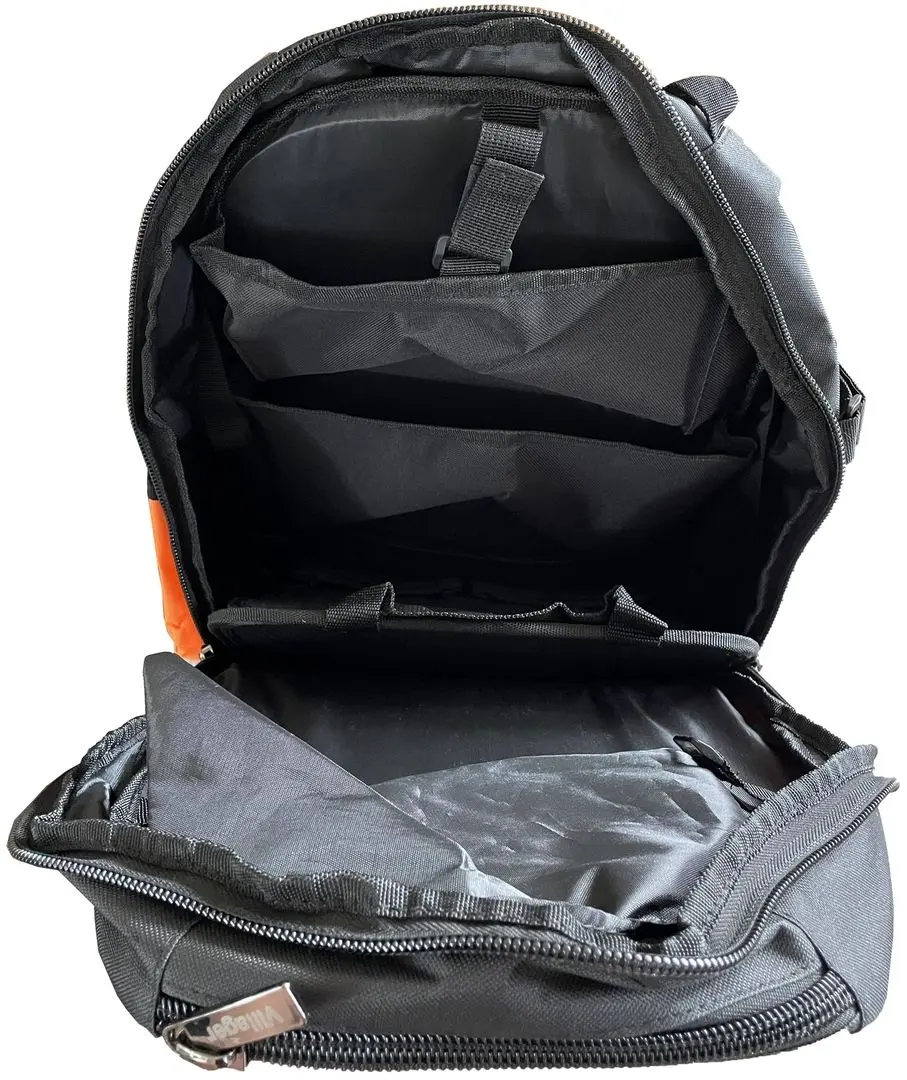 Рюкзак для инструментов Villager Jobsite 5021 (Black/Orange) - 2
