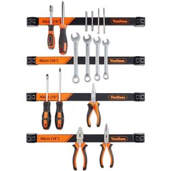 Набор магнитных держателей для инструментов VonHaus 3500062 4pcs (Black/Orange) Thumb