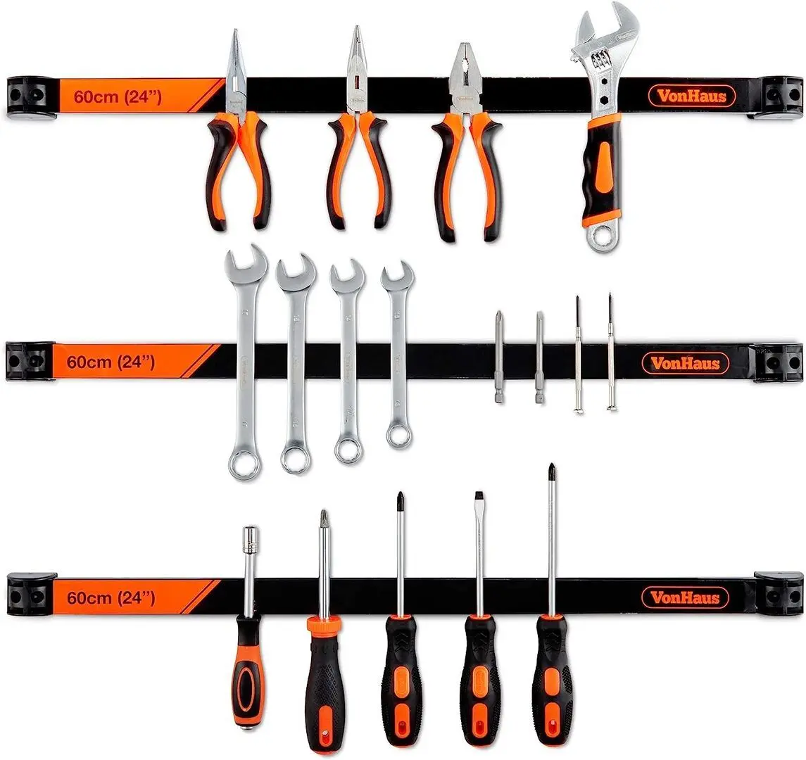 Set suporturi magnetice pentru scule VonHaus 3500063 (Black/Orange) - 2
