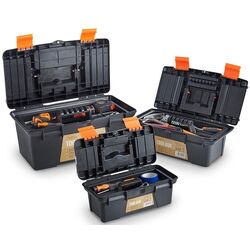Набор ящиков для инструментов VonHaus 3515009 (Black/Orange) Thumb