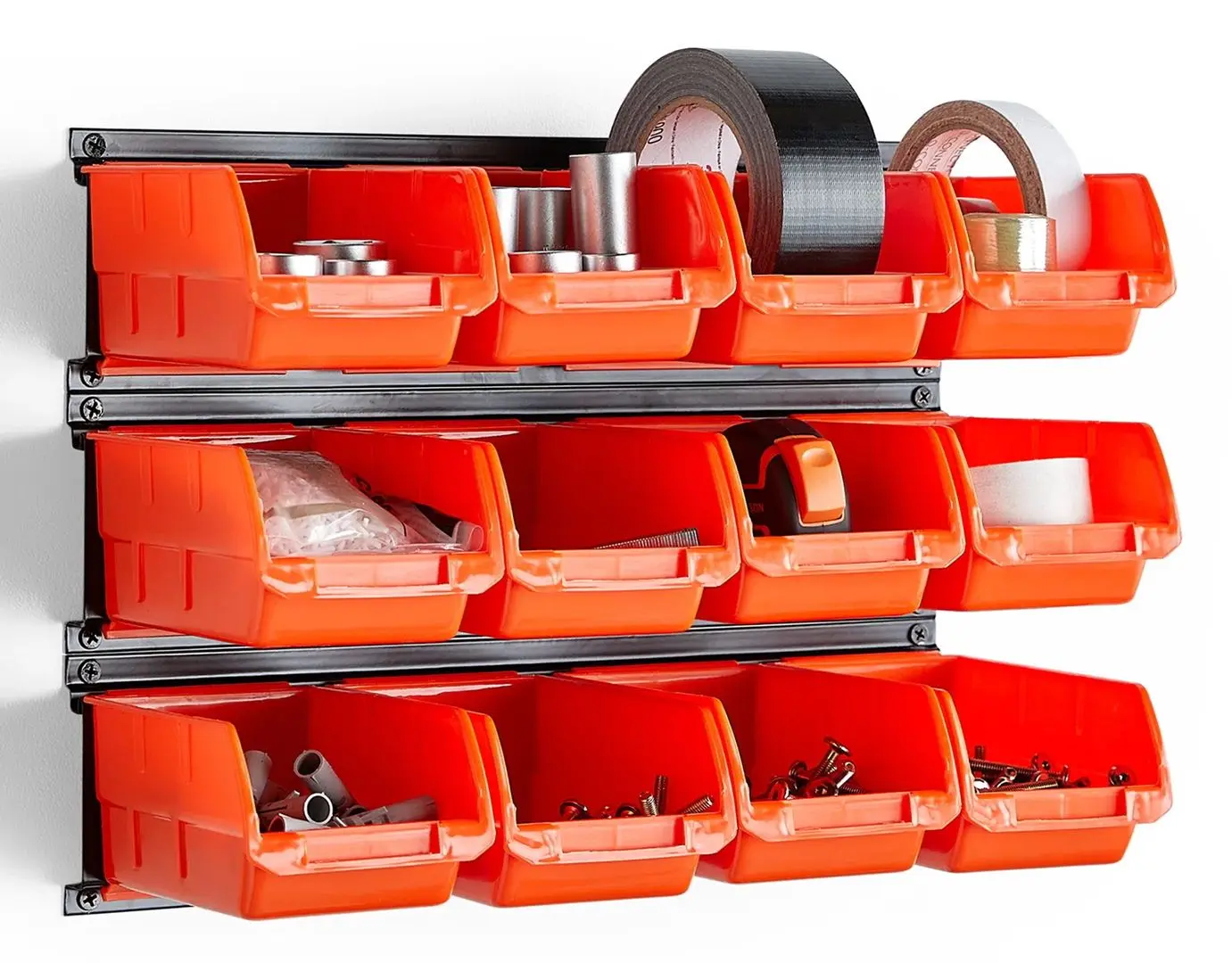 Organizator de perete VonHaus 3500258 (Orange/Black) - 2