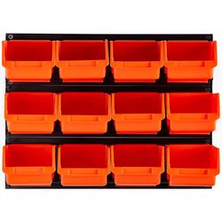 Настенный органайзер VonHaus 3500258 (Orange/Black)
