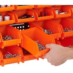 Organizator de perete VonHaus 3515240 30pcs (Black/Orange) Thumb