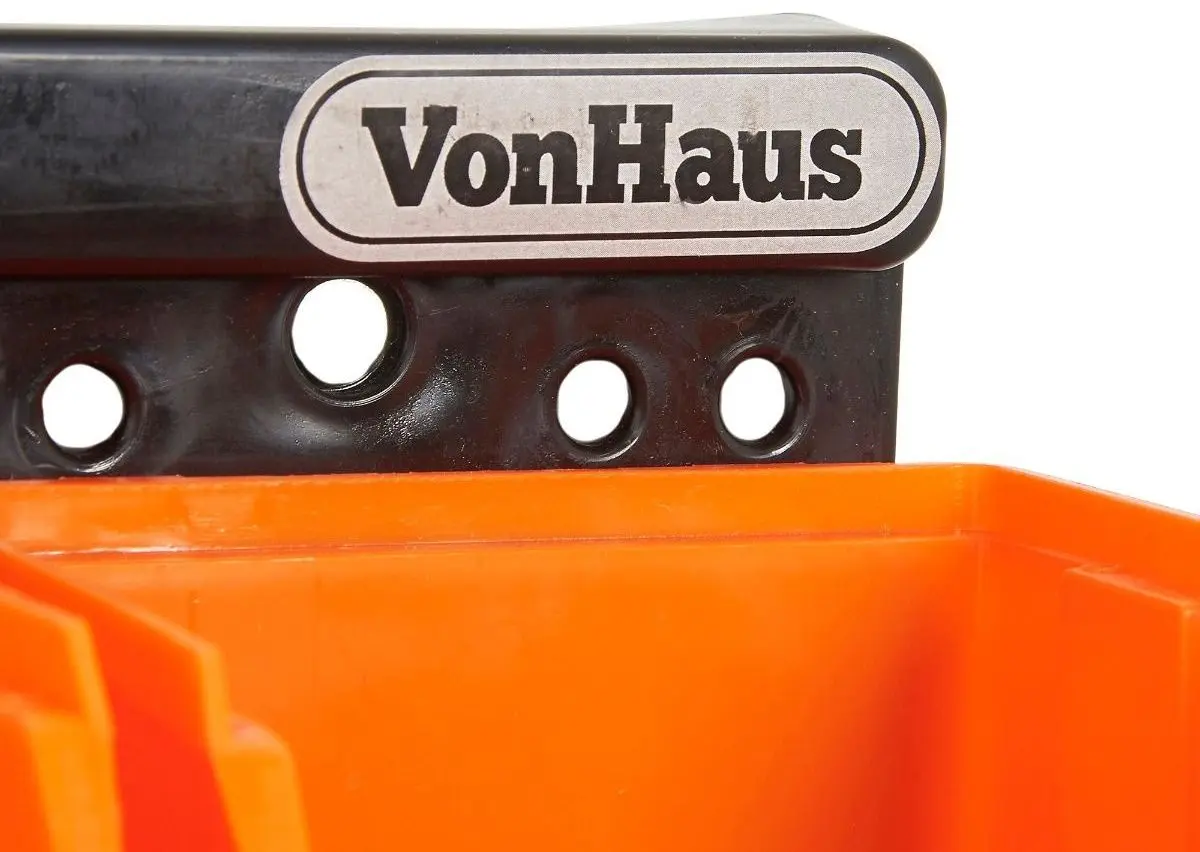 Organizator de perete VonHaus 3515240 30pcs (Black/Orange)