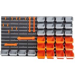 Organizator de perete VonHaus 3515242 44pcs (Grey/Orange) Thumb
