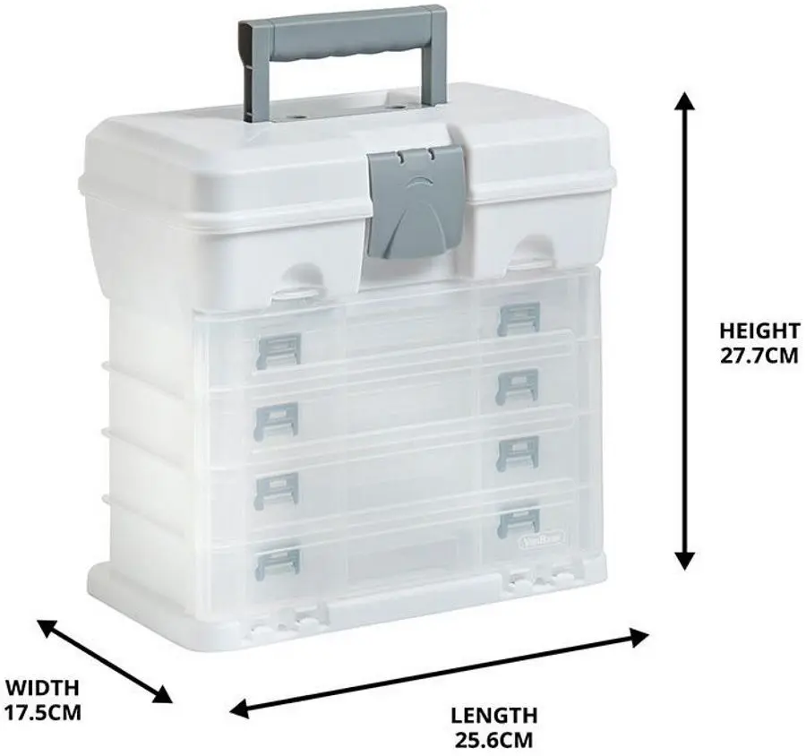 Ящик для инструментов VonHaus 3515229 (White/Grey) - 7