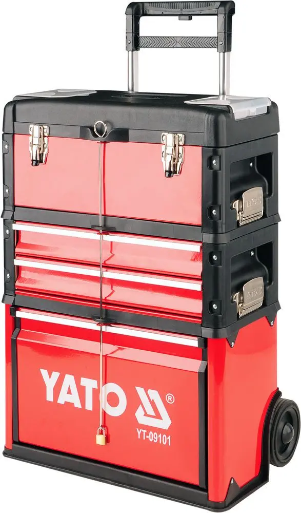 Чемодан для инструментов Yato YT-09101 (Red/Black)