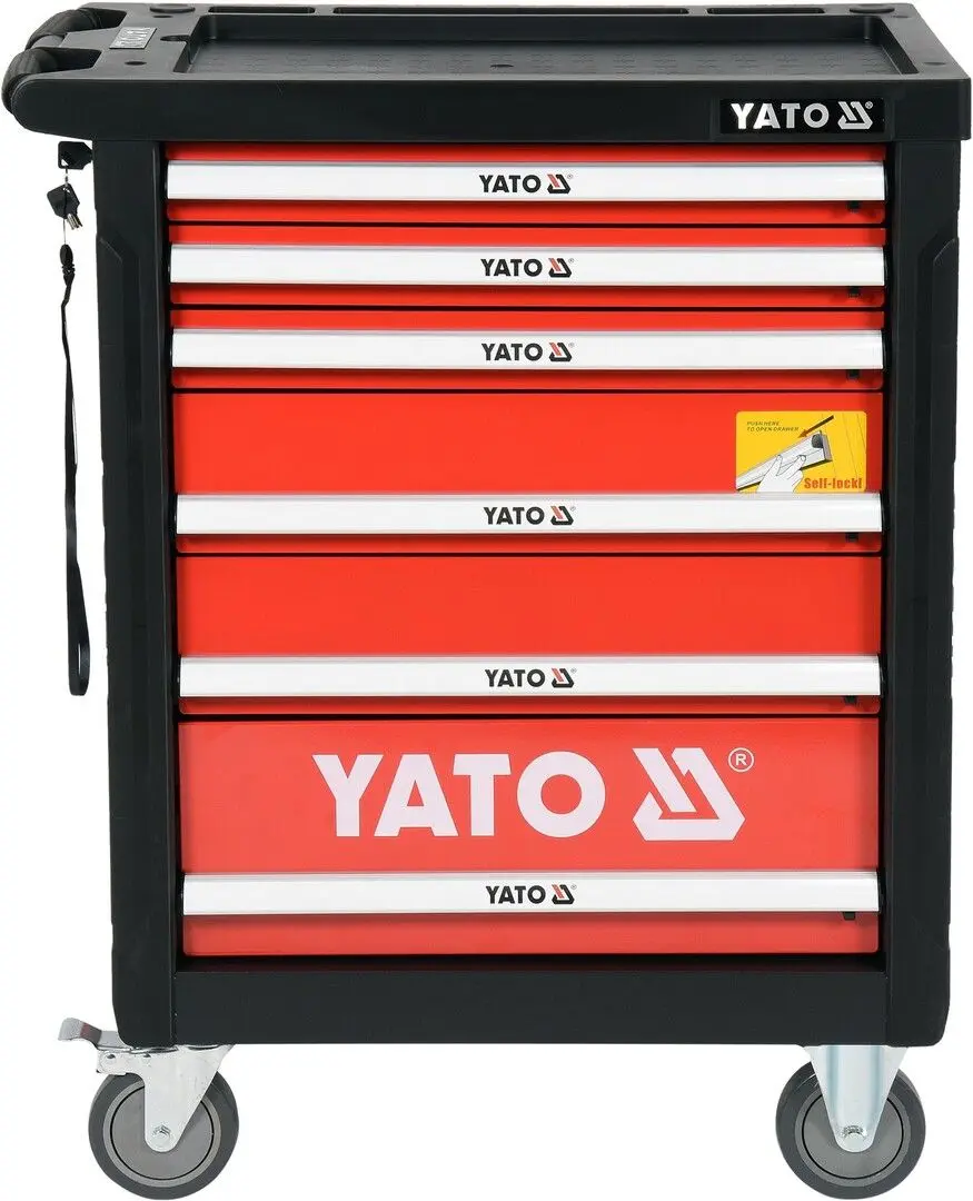 Шкаф с инструментами Yato YT-55307 (Red/Black)