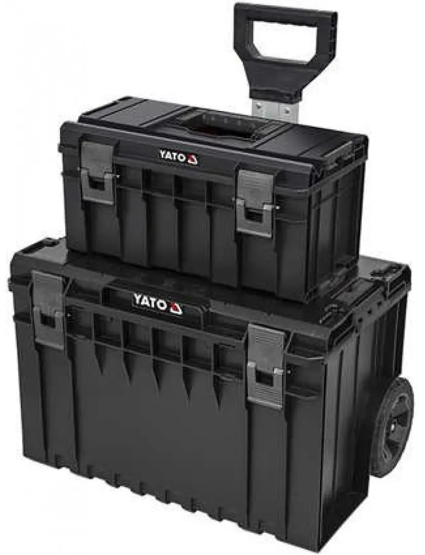 Ящик для инструментов 2-секционный Yato YT-09162 (Black)