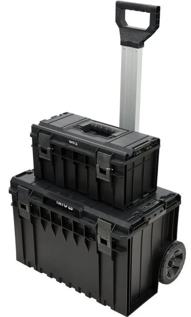 Ящик для инструментов 2-секционный Yato YT-09162 (Black)