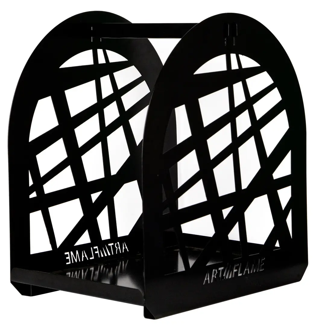 Suport pentru lemne Art Flame Bridge (Black)