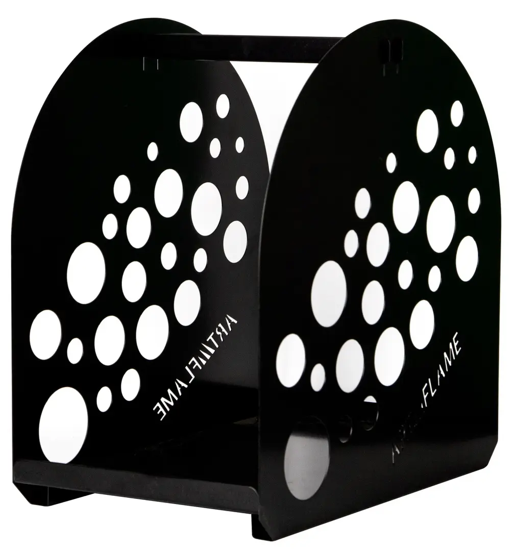 Дровница Art Flame Bubble (Black)