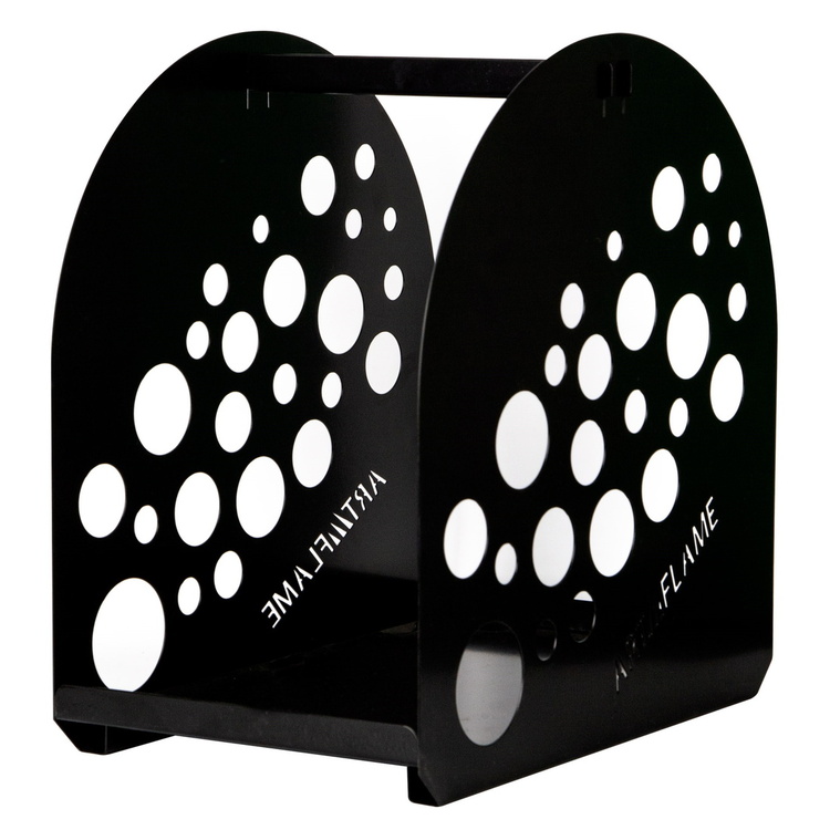 Дровница Art Flame Bubble (Black)