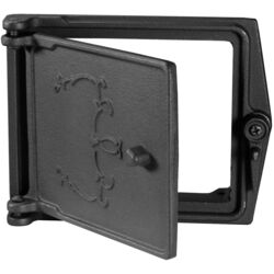 Usa de semineu Art Flame P 102 (Dark Gray)