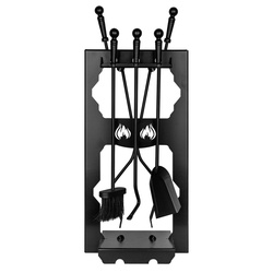 Set semineu Art Flame Fiery (Black)