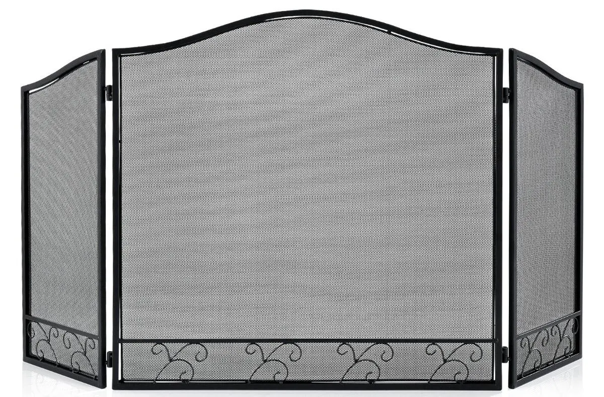 Декоративная заслонка Costway HV10466BK (Black)