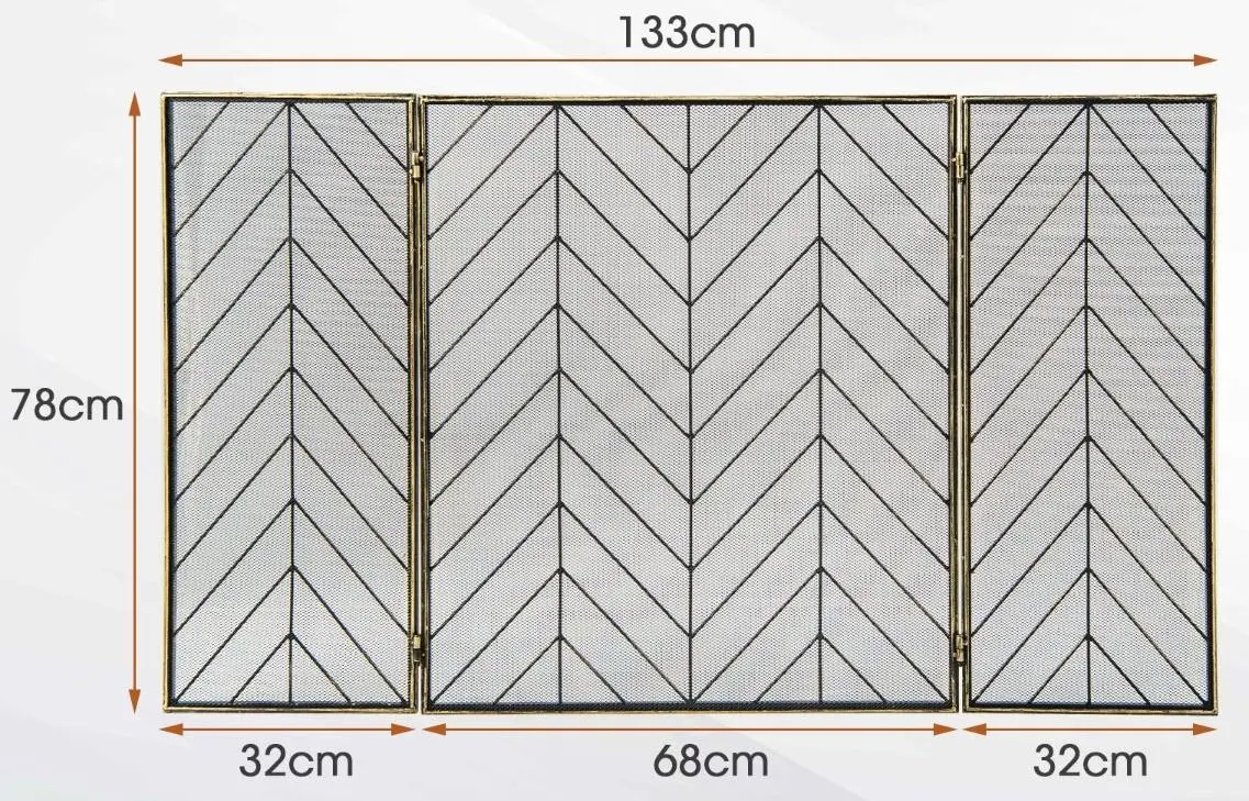 Clapeta decorativa Costway HV10472CP (Copper) - 2