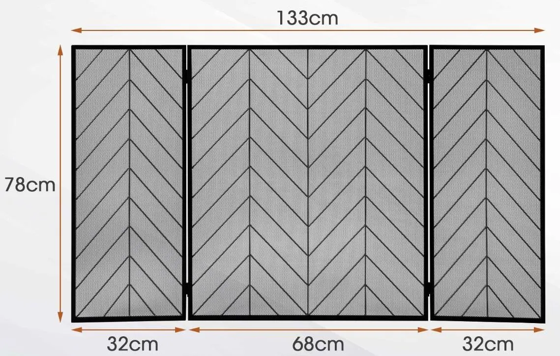 Clapeta decorativa Costway HV10472DK (Black)