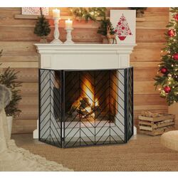 Clapeta decorativa Costway HV10472DK (Black) Thumb