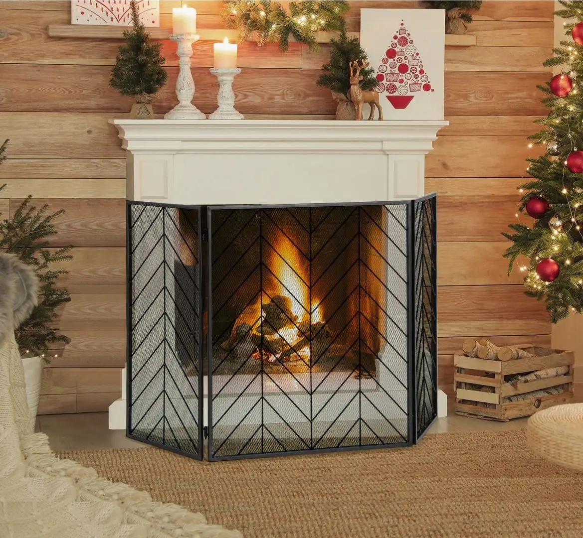 Clapeta decorativa Costway HV10472DK (Black)