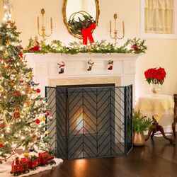 Clapeta decorativa Costway HV10472DK (Black) Thumb