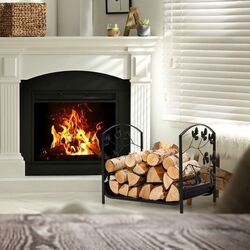 Дровница Costway HV10305 (Black) Thumb