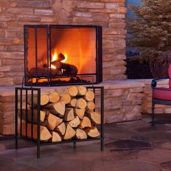 Suport pentru lemne HV10306 (Black) Thumb