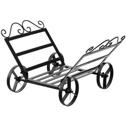 Suport pentru lemne Costway HV10309 (Black) Thumb