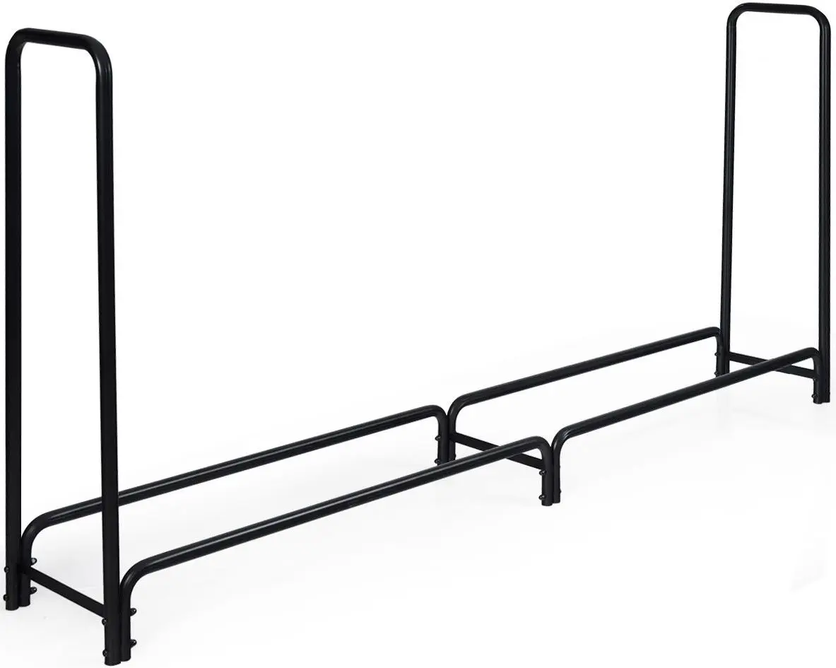 Suport pentru lemne Costway HW65644 (Black)