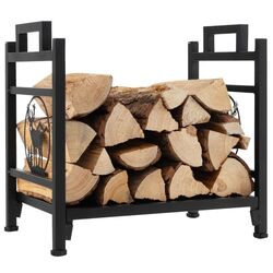 Suport pentru lemne Costway NP11244 (Black) Thumb