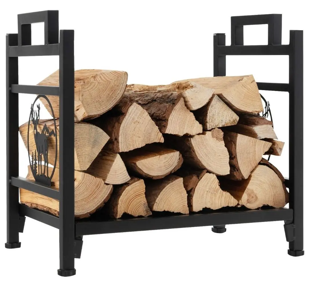 Suport pentru lemne Costway NP11244 (Black)