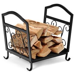 Suport pentru lemne Costway OP3646 (Black)