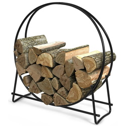 Suport pentru lemne Costway OP70487 (Black) Thumb