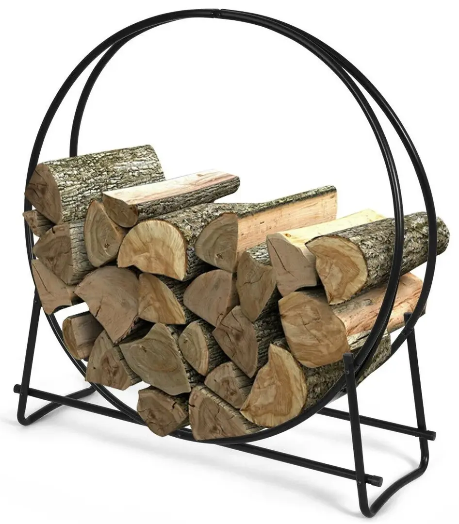 Suport pentru lemne Costway OP70487 (Black)