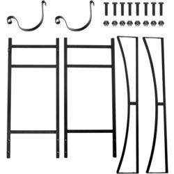 Suport pentru lemne Costway OP70816 (Black) Thumb