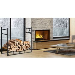 Suport pentru lemne Costway OP70816 (Black) Thumb