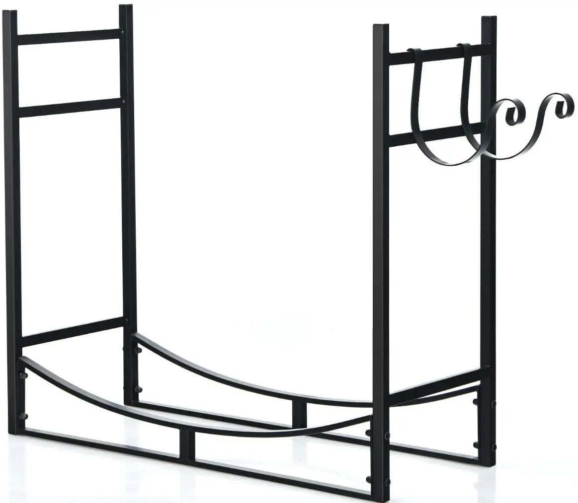 Suport pentru lemne Costway OP70816 (Black)