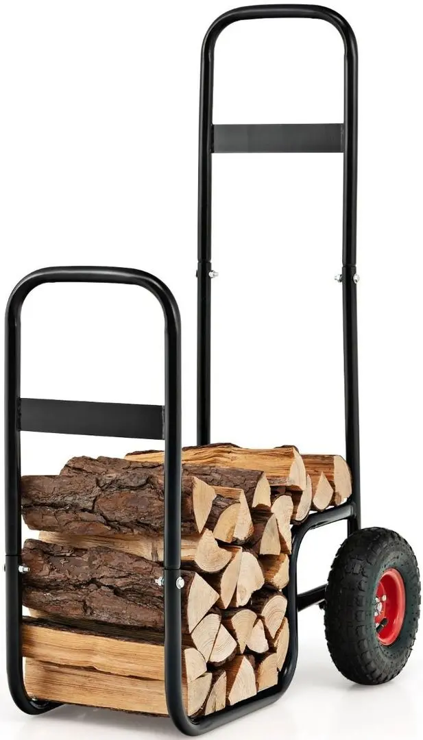 Дровница Costway TA10001 (Black)