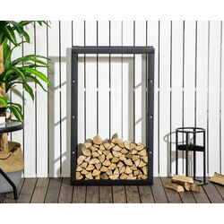 Suport pentru lemne Homcom 820-146 (Black) Thumb