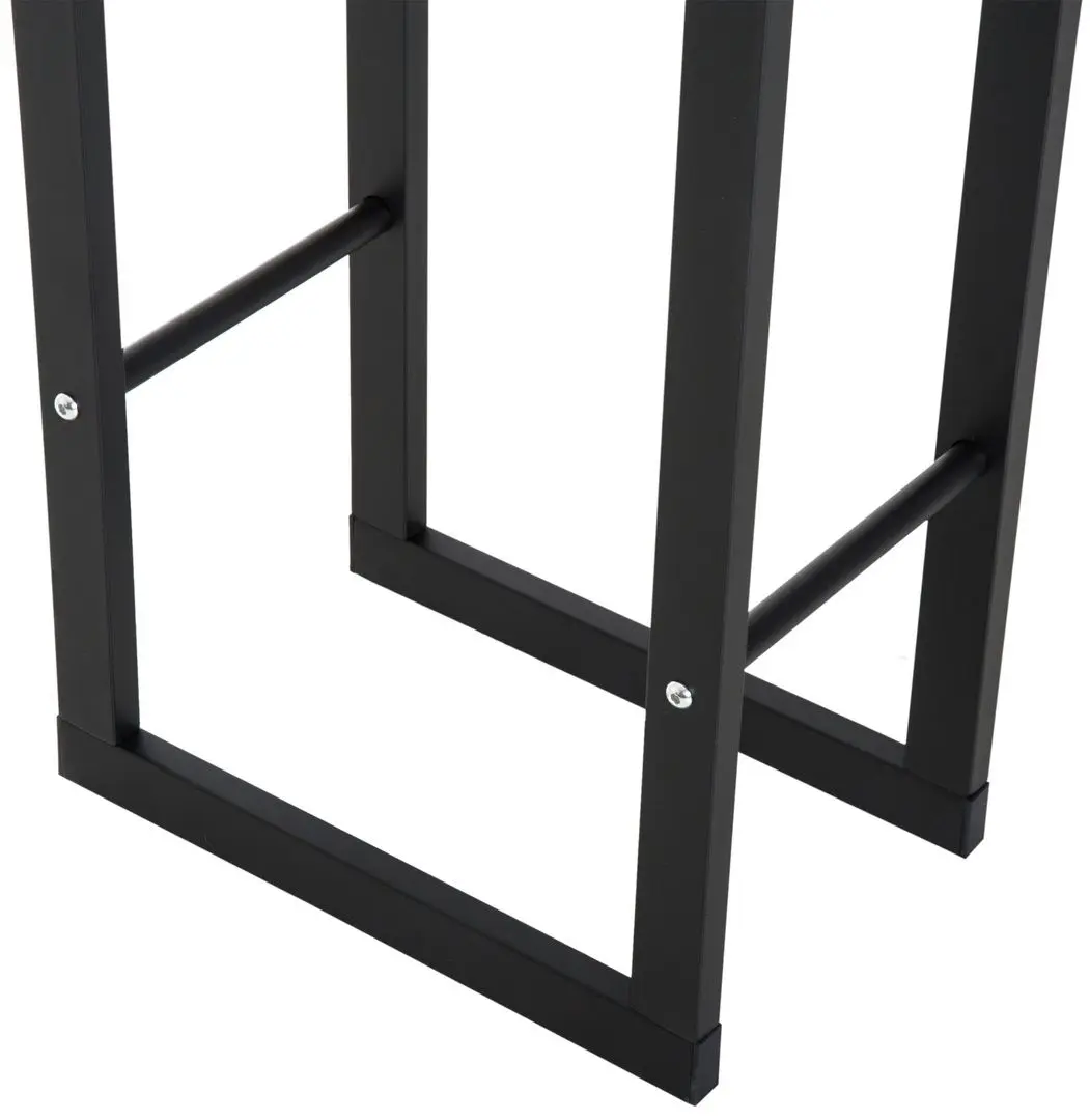 Suport pentru lemne Homcom 820-147 (Black)