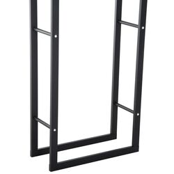 Suport pentru lemne Homcom 820-148 (Black) Thumb