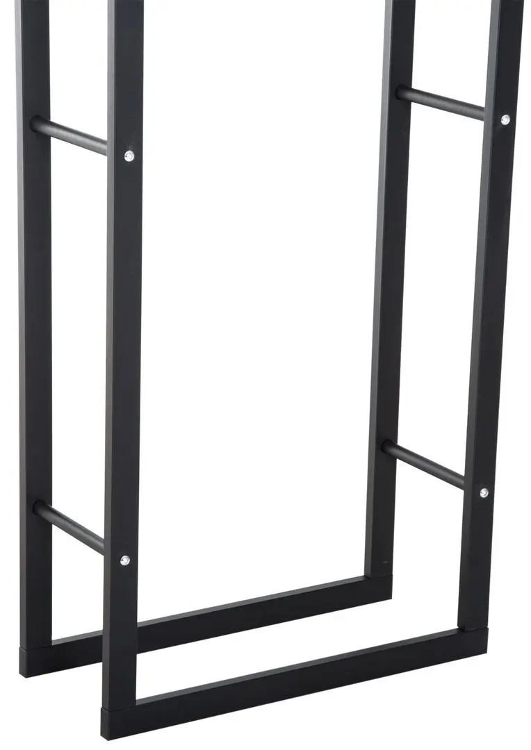 Suport pentru lemne Homcom 820-148 (Black)