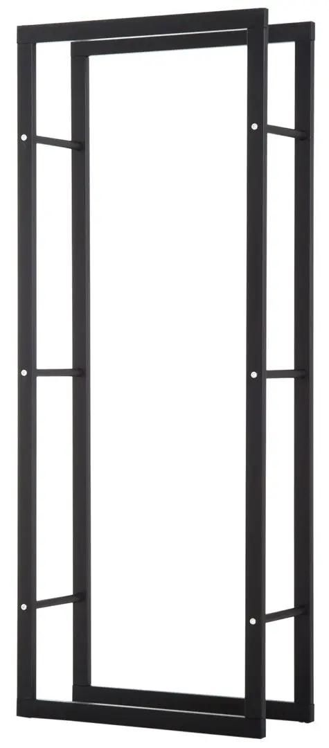 Suport pentru lemne Homcom 820-148 (Black)