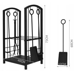 Каминный набор Kaminer PK011 (Black) Thumb