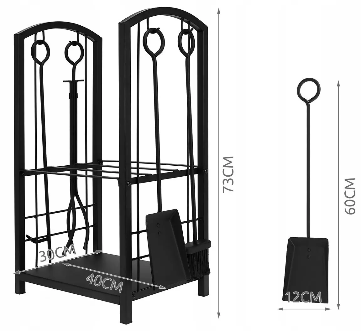 Каминный набор Kaminer PK011 (Black)