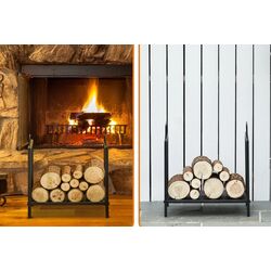 Дровница Outsunny 842-150 (Black) Thumb